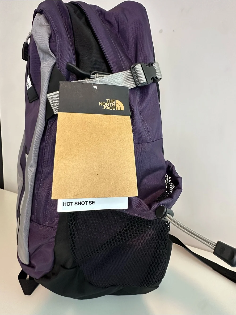 The North Face Purple and Gray Men's Backpack